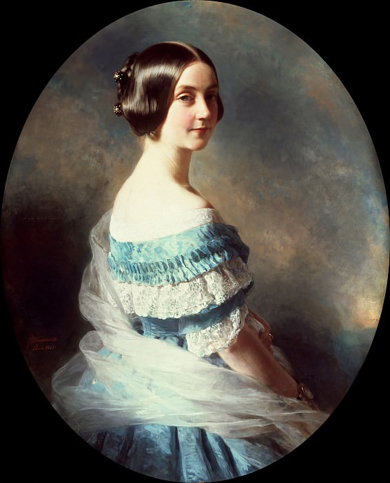 Baronne Helene Mallet , Franz Xavier Winterhalter