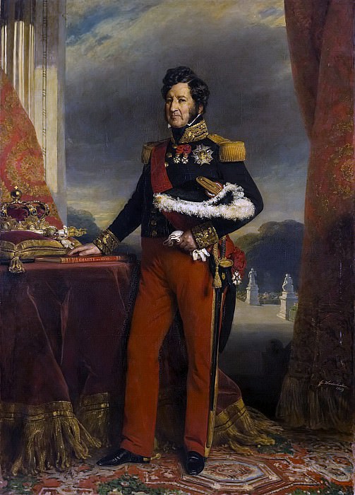 Louis-Philippe Ier, roi des Francais, Franz Xavier Winterhalter