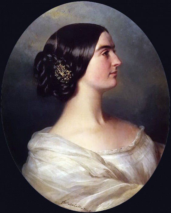 Charlotte Stuart, Viscountess Canning, Franz Xavier Winterhalter