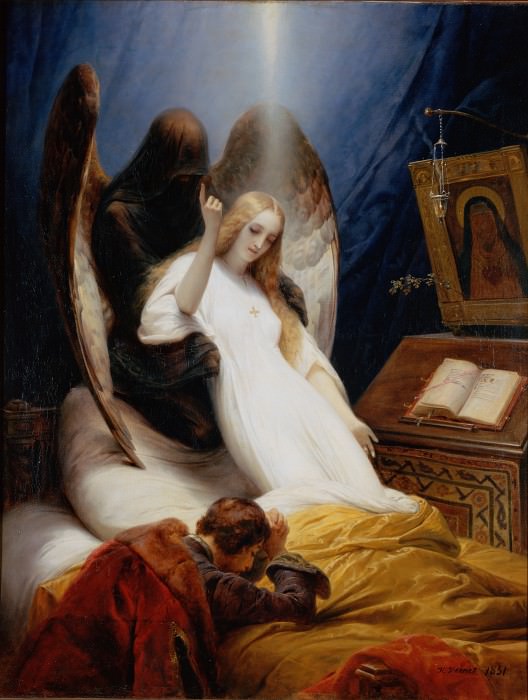Emil-Jean-Horace Vernet – The Angel of Death, Hermitage ~ part 14 (Hi Resolution images)