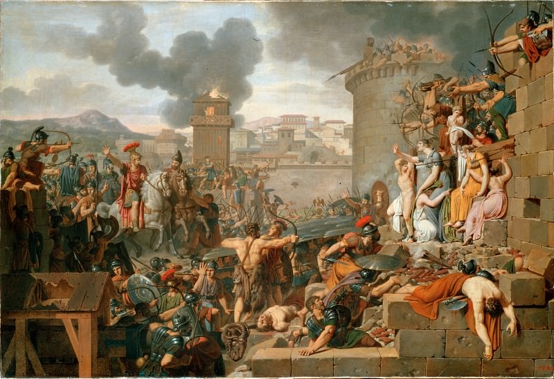 Caraffe, Armand-Charles – Metellus Raising the Siege, Hermitage ~ part 14 (Hi Resolution images)