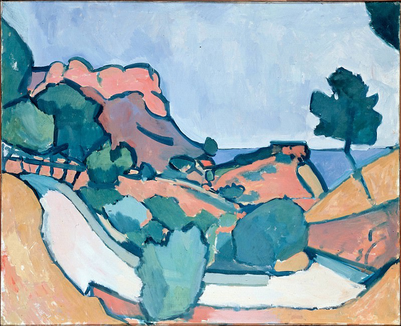 Derain, Andre – Road in the Mountains, Hermitage ~ part 14 (Hi Resolution images)
