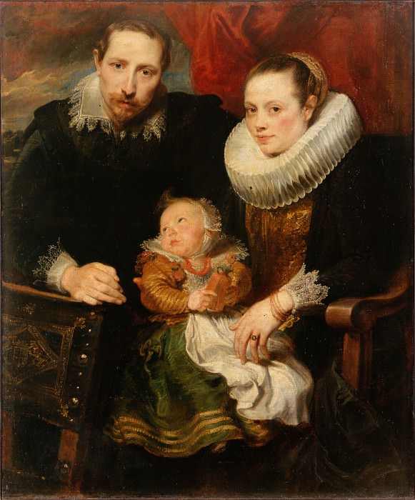 Dyck, Anthony van – Family Portrait, Hermitage ~ part 14 (Hi Resolution images)
