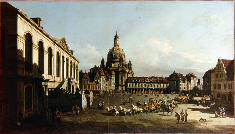 Bellotto, Bernardo – Neumarkt in Dresden, Hermitage ~ part 14 (Hi Resolution images)