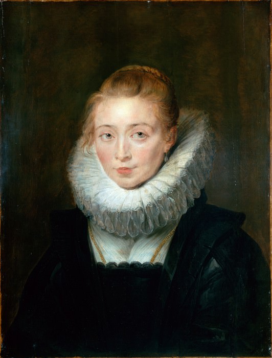 Rubens, Pieter Paul – Portrait of Lady-in-Waiting to the Infanta Isabella, Hermitage ~ part 14 (Hi Resolution images)