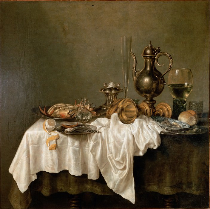 Heda, Willem Claesz – Breakfast with a Lobster, Hermitage ~ part 14 (Hi Resolution images)