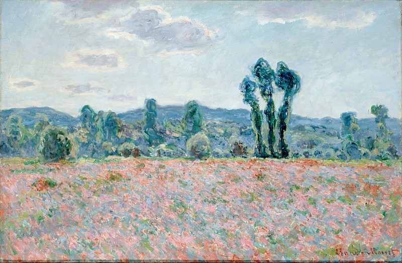 Monet, Claude – Poppy Field, Hermitage ~ part 14 (Hi Resolution images)