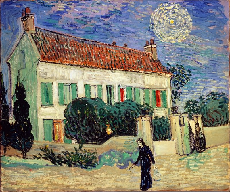 Gogh, Vincent van – The White House at Night, Hermitage ~ part 14 (Hi Resolution images)