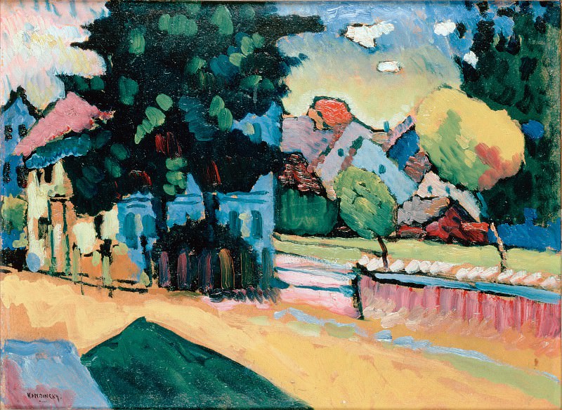 Kandinsky, Vasily – View of Murnau, Hermitage ~ part 14 (Hi Resolution images)