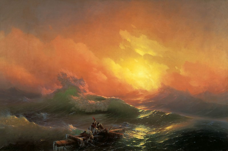 Ivan Aivazovsky – The Ninth Wave, Hermitage ~ part 14 (Hi Resolution images)