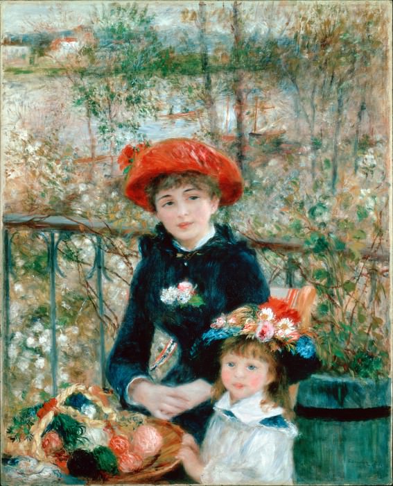 Renoir, Pierre-Auguste – The Two Sisters , Hermitage ~ part 14 (Hi Resolution images)