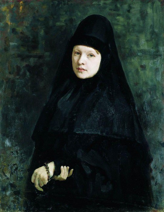 Монахиня, Илья Ефимович Репин