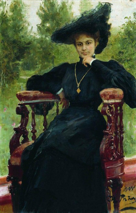 Portrait of Maria Andreeva, Ilya Repin