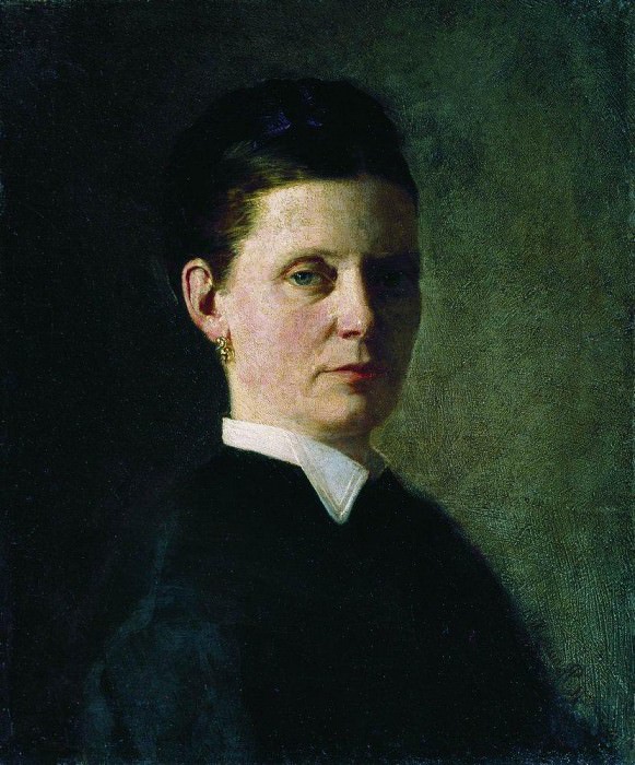 Portrait of a Woman, Ilya Repin
