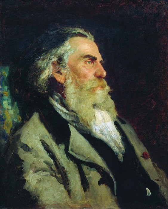 Portrait AP Bogolyubov, Ilya Repin
