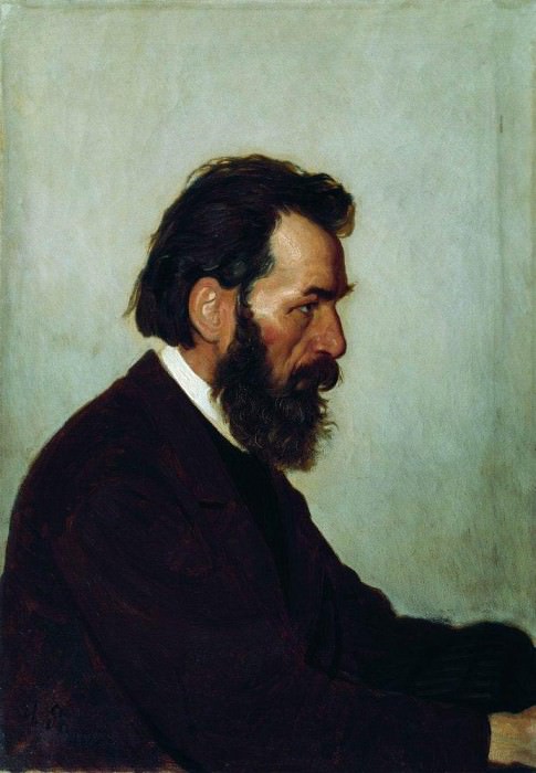 Portrait AI Shevtsova, Ilya Repin