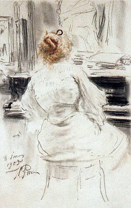 For piano, Ilya Repin