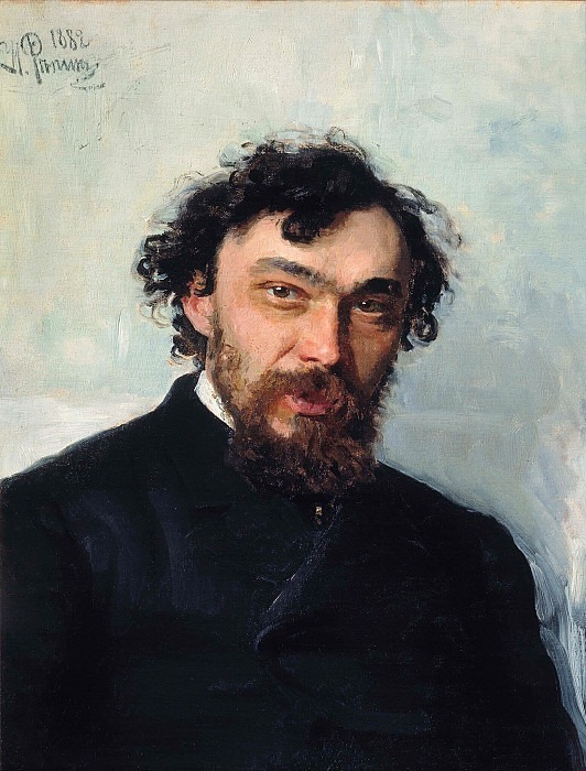 Портрет художника Ивана Павловича Похитонова, Илья Ефимович Репин
