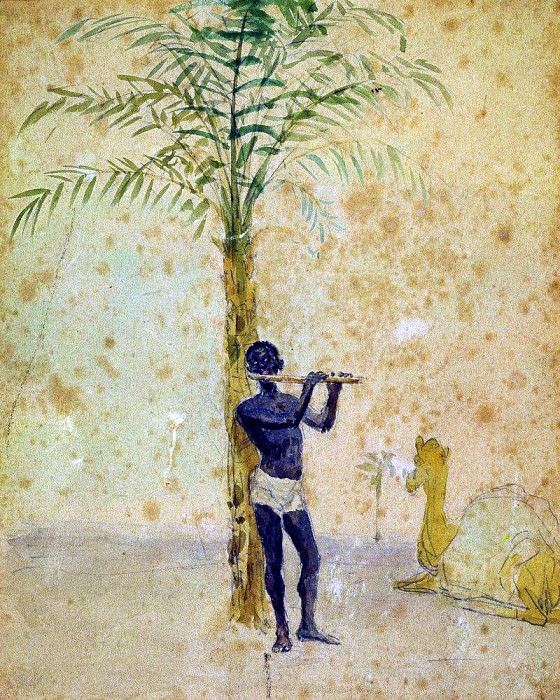 African motif, Ilya Repin
