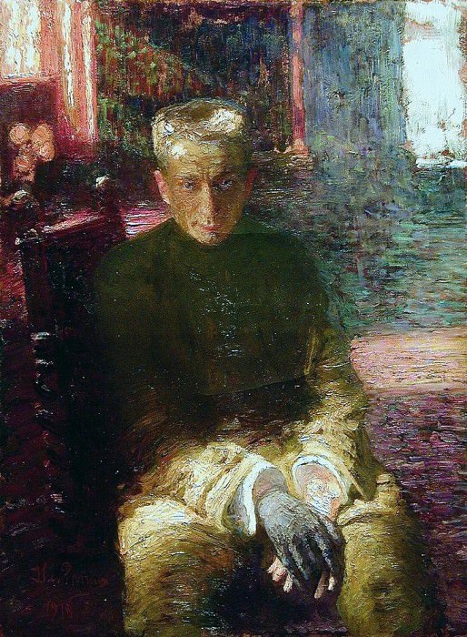 Portrait of Alexander Kerensky, Ilya Repin