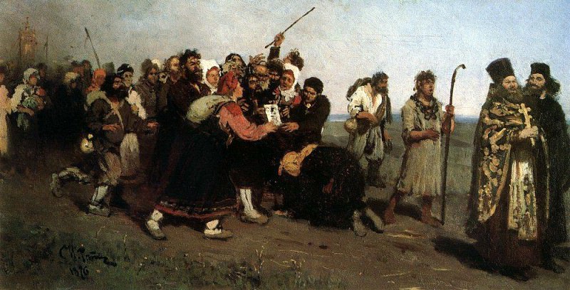 Procession, Ilya Repin
