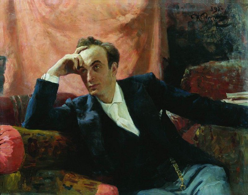 Portrait artist G. Ge, Ilya Repin
