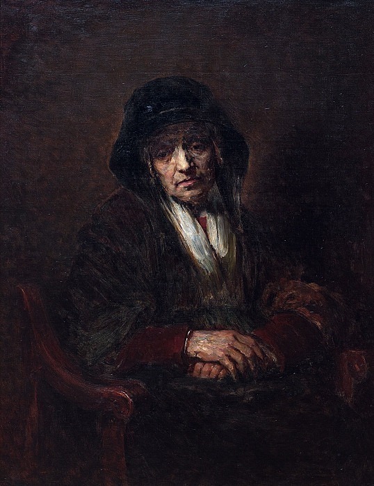 Portrait of an old woman, Ilya Repin
