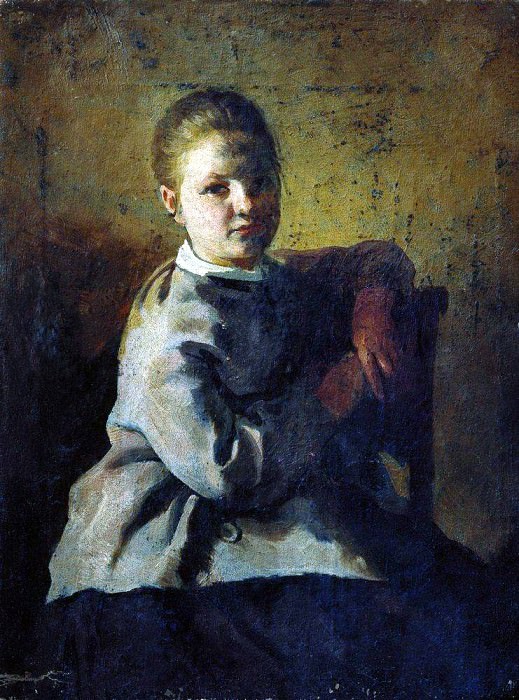 Portrait SA Repina, Ilya Repin