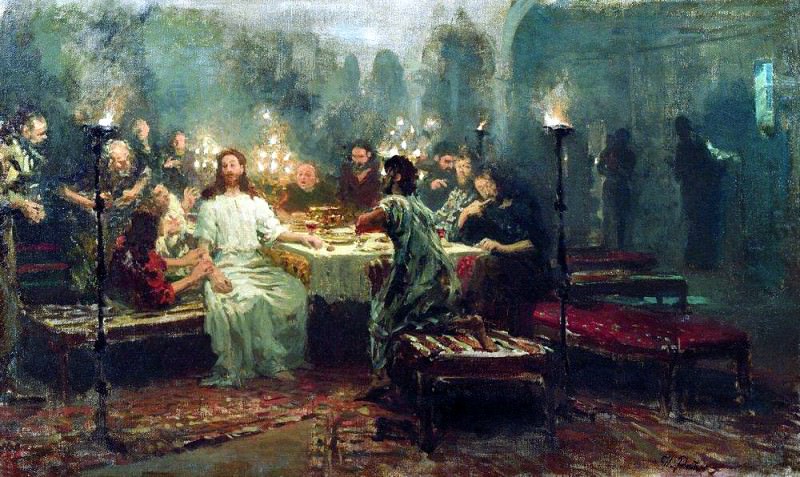 Last Supper, Ilya Repin
