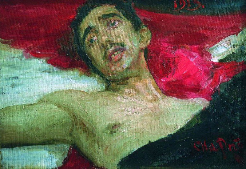 Wounded, Ilya Repin