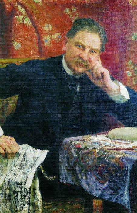 Portrait YM Vengerov, Ilya Repin