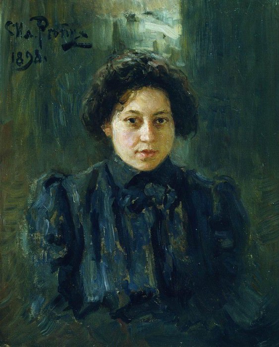 Portrait Repina, daughter of the artist, Ilya Repin