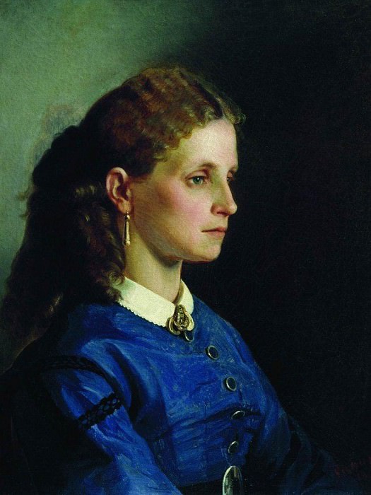Portrait Janicki, Ilya Repin