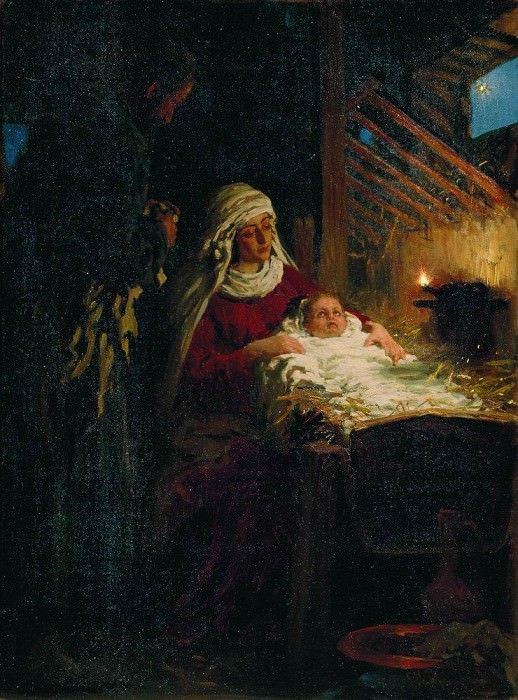 Рождество Христово, Илья Ефимович Репин