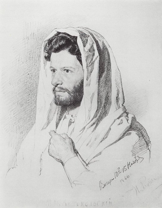 M. M. Antokolsky, Ilya Repin