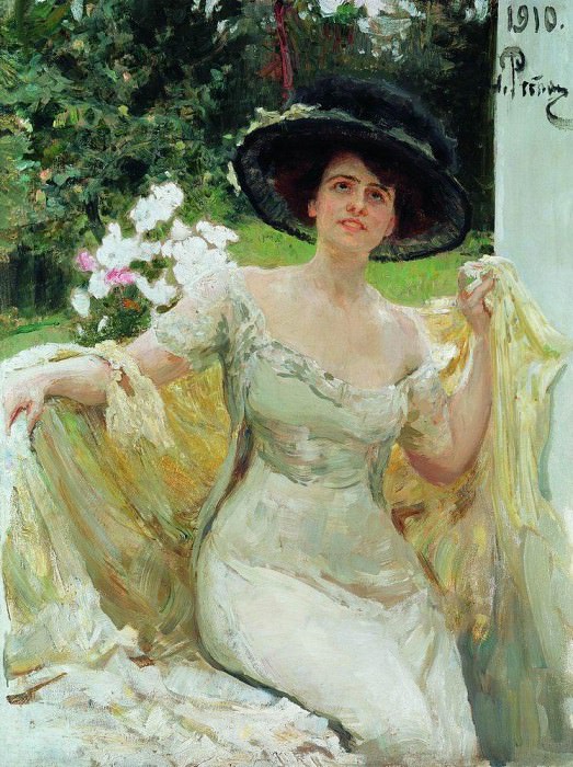 Portrait of Bella Highland, Ilya Repin