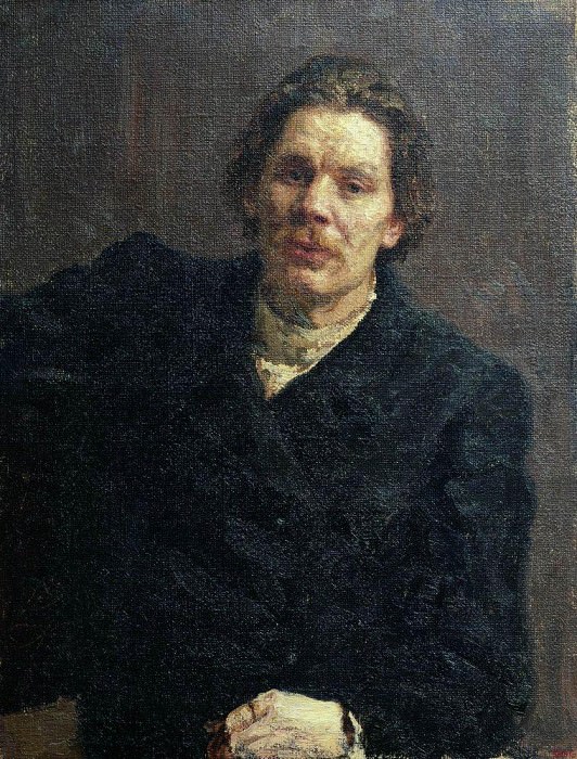 Portrait of Maxim Gorky, Ilya Repin