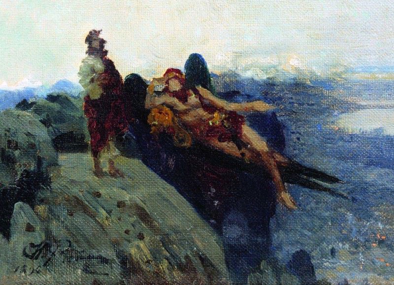 Temptation of Christ, Ilya Repin