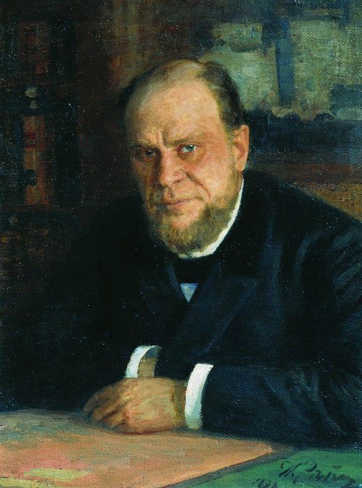 Portrait Koni, Ilya Repin