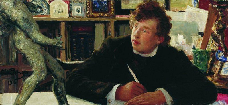 Portrait Alyosha Repin , Ilya Repin