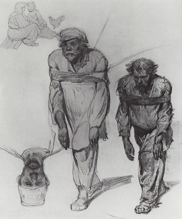 Haulers, pulling the strap, Ilya Repin