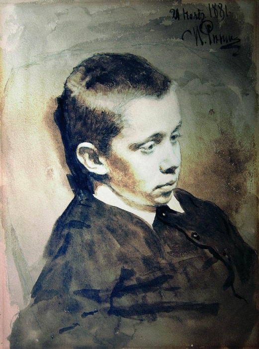 Portrait of Alexander S. Matveyev, Ilya Repin