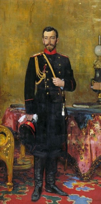 Portrait of Nicholas II, Ilya Repin