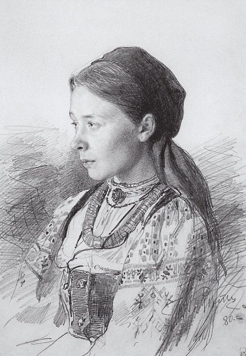 Portrait MI Artsybushev, Ilya Repin
