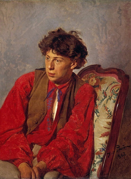 Portrait of V.E. Repin 