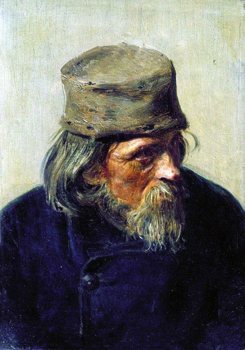 Seller student work at the Academy of Arts, Ilya Repin