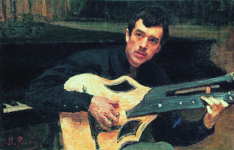 Portrait of the Artist VS Svarog, Ilya Repin