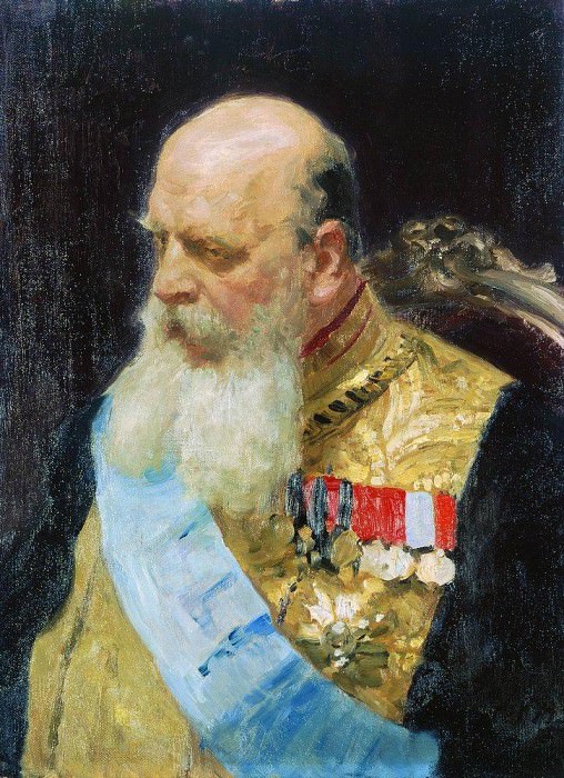 Портрет графа Д. М. Сольского, Илья Ефимович Репин