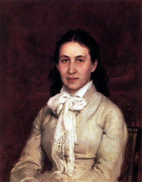 Portrait EG Mamontova, Ilya Repin