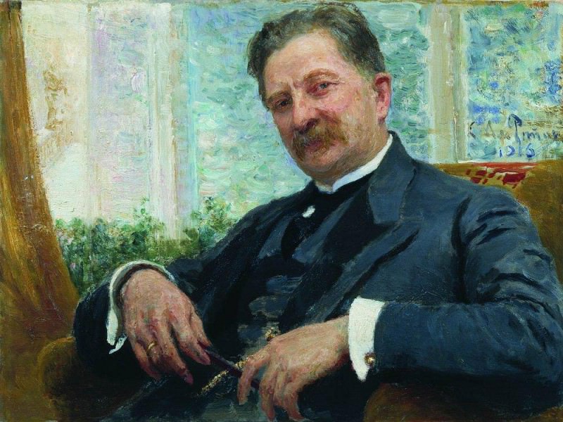 Portrait Vengerov, Ilya Repin